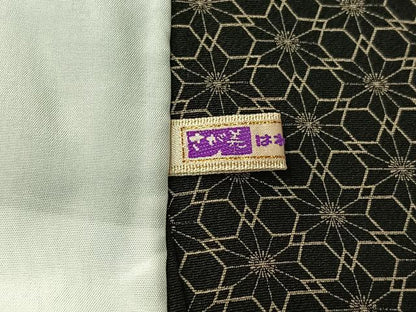 平和屋着物▽上質な小紋 単衣 丸文 さが美扱い 正絹 逸品 AABE4670jh