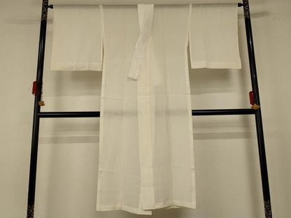 平和屋着物＊夏物 長襦袢 絽 鳥の子色 AABE4685jd