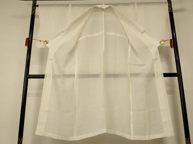 平和屋着物＊夏物 長襦袢 絽 鳥の子色 AABE4685jd