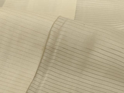 平和屋着物＊夏物 長襦袢 絽 鳥の子色 正絹 逸品 AABE4686jd