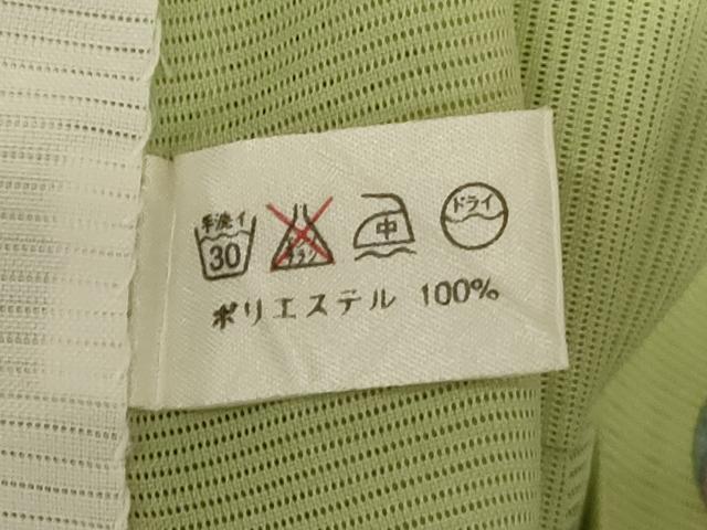 平和屋着物＊夏物 小紋 絽 鞠 洗える着物 AABE4691jd