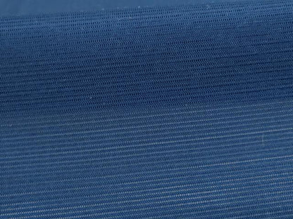 平和屋着物＊夏物 色無地 絽 青藍色 洗える着物 AABE4694jd