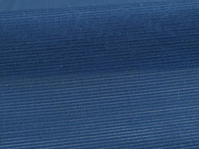 平和屋着物＊夏物 色無地 絽 青藍色 洗える着物 AABE4694jd