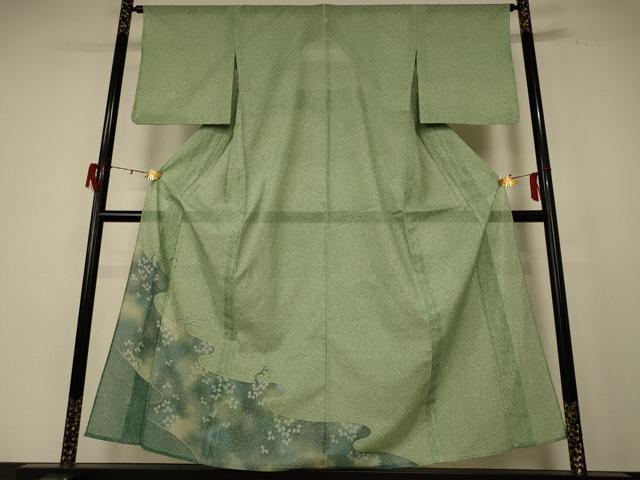 平和屋着物＊夏物　色留袖　絽　立波萩文　洗える着物　AABE4695jd 平和屋着物＊夏物 色留袖 絽 立波萩文 洗える着物 AABE4695jd