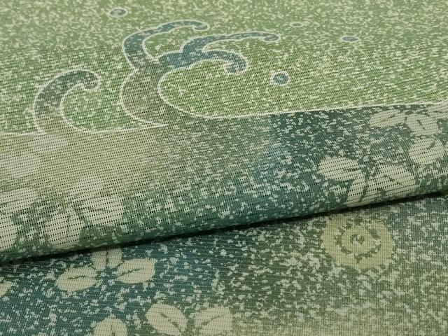 平和屋着物＊夏物 色留袖 絽 立波萩文 洗える着物 AABE4695jd