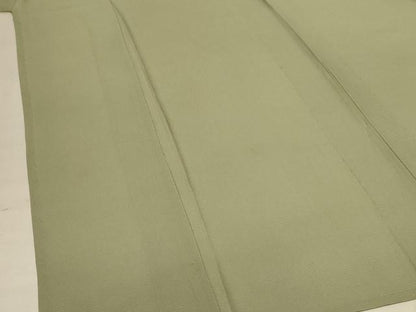 平和屋着物＊夏物 色無地 絽 柳茶色 正絹 逸品 AABE4709jd