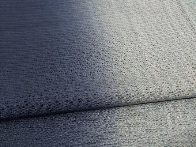 平和屋着物＊夏物　訪問着　絽　縞　暈し染め　正絹　逸品　AABE4719jd 平和屋着物＊夏物 訪問着 絽 縞 暈し染め 正絹 逸品 AABE4719jd