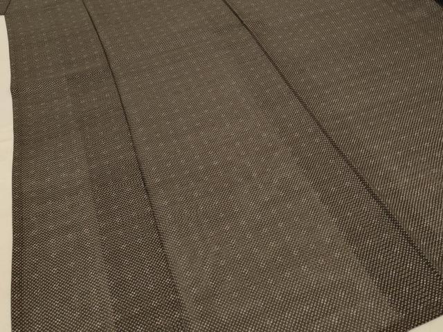 平和屋着物＊夏物　本場大島紬　夏大島　格子　正絹　逸品　未使用　AABE4745jd 平和屋着物＊夏物 本場大島紬 夏大島 格子 正絹 逸品 未使用 AABE4745jd