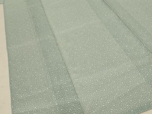 平和屋着物＊夏物　男性　江戸小紋　絽　霰文　洗える着物　AABE4748jd