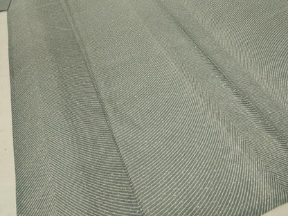 平和屋着物＊夏物 小紋 絽 斜縞 洗える着物 AABE4767jd