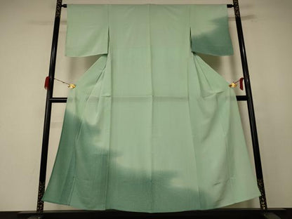 平和屋着物＊夏物 訪問着 絽 霞文 暈し染め 洗える着物 AABE4768jd