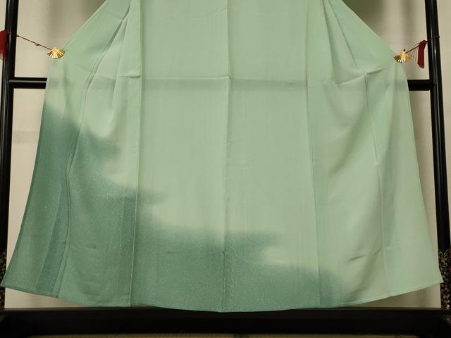 平和屋着物＊夏物 訪問着 絽 霞文 暈し染め 洗える着物 AABE4768jd