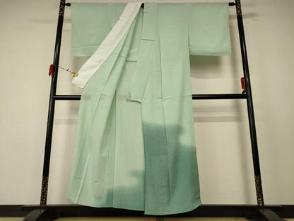 平和屋着物＊夏物 訪問着 絽 霞文 暈し染め 洗える着物 AABE4768jd