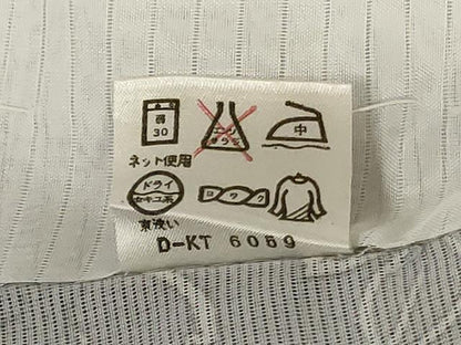 平和屋着物＊夏物 小紋 絽 草花文 さんび謹製 洗える着物 AABE4777jd