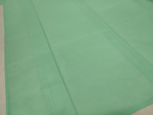 平和屋着物＊夏物 色無地 絽 若緑色 洗える着物 AABE4779jd