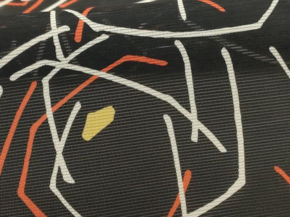 平和屋着物＊夏物 小紋 絽 花づくし 洗える着物 AABE4786jd