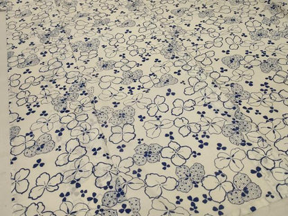 平和屋着物＊夏物 小紋 絽 花づくし 洗える着物 AABE4791jd
