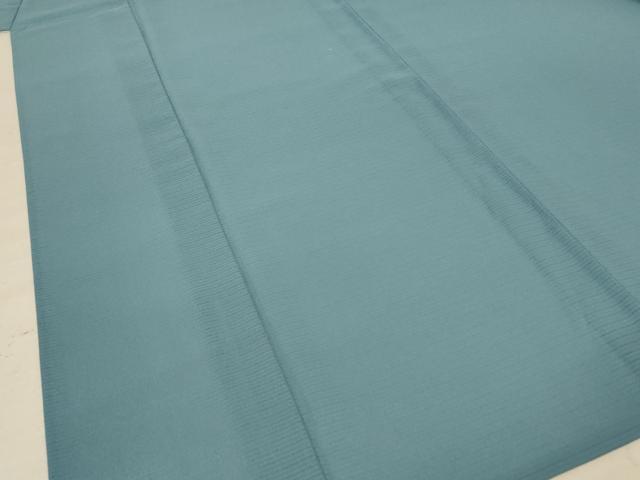 平和屋着物＊夏物 色無地 絽 水浅葱色 洗える着物 AABE4798jd