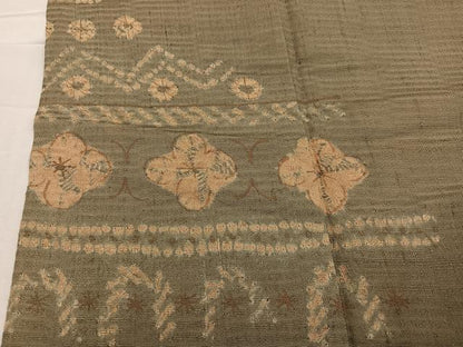 平和屋着物●訪問着　絞り　花　正絹　逸品　AABE4866ph