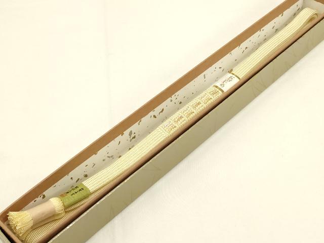 平和屋着物●伊賀組紐 前沢工房 帯締め 金糸 撚り房 正絹 逸品 未使用 AABE4974ay