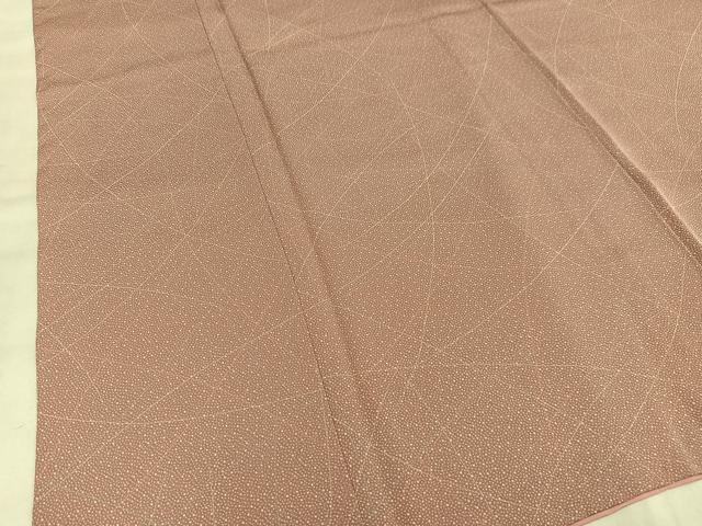 平和屋着物■上質な小紋　霰文　正絹　逸品　AABE5031oa