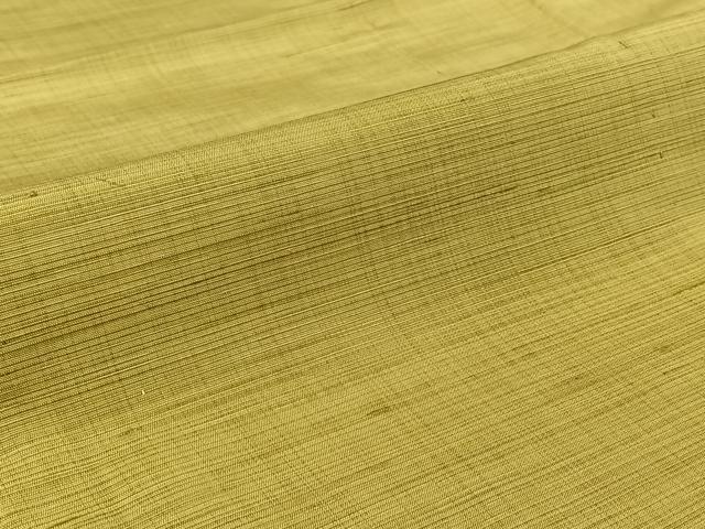 平和屋着物▽上質な紬 単衣 縞 正絹 逸品 AABE5180jh