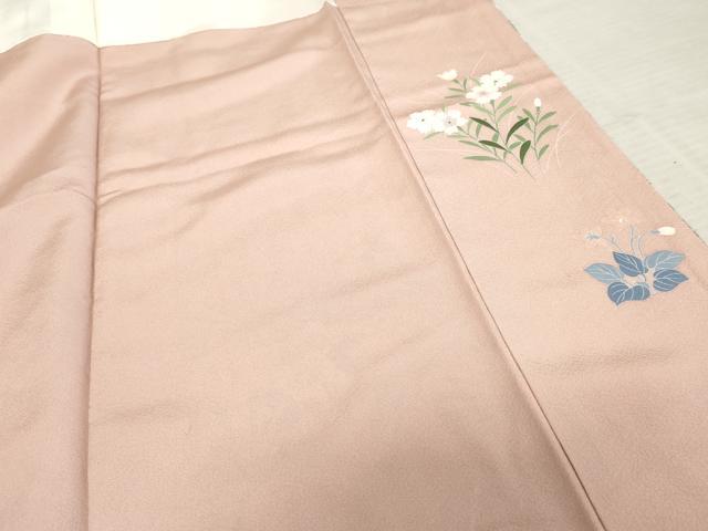 平和屋着物●訪問着　友禅　作家物　浜松風景文　暈し染め　正絹　逸品　AABE5222cs