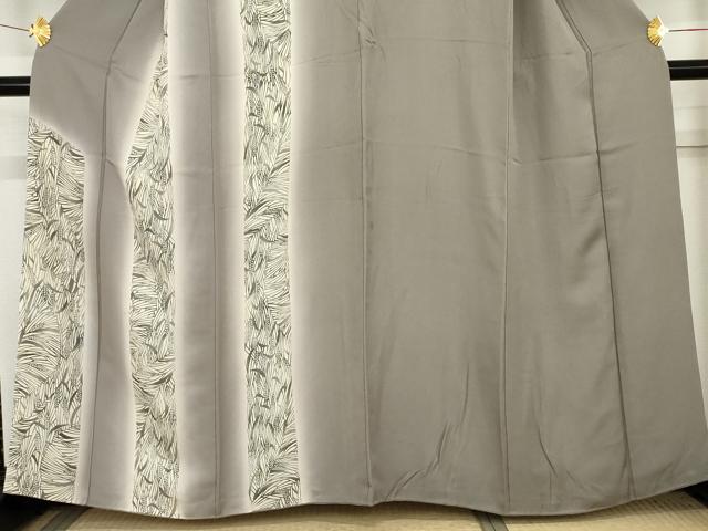 平和屋着物●訪問着 型染め 稲穂間道 暈し染め 正絹 逸品 AABE5227cs