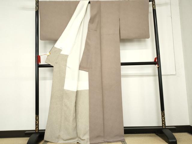 平和屋着物●江戸小紋　鮫小紋柄　さが美扱い　正絹　逸品　AABE5238cs