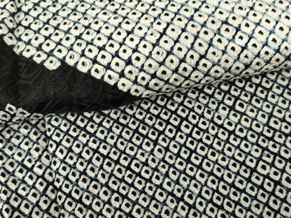 平和屋着物●訪問着　作家物　総絞り　丸文　正絹　逸品　AABE5299cs