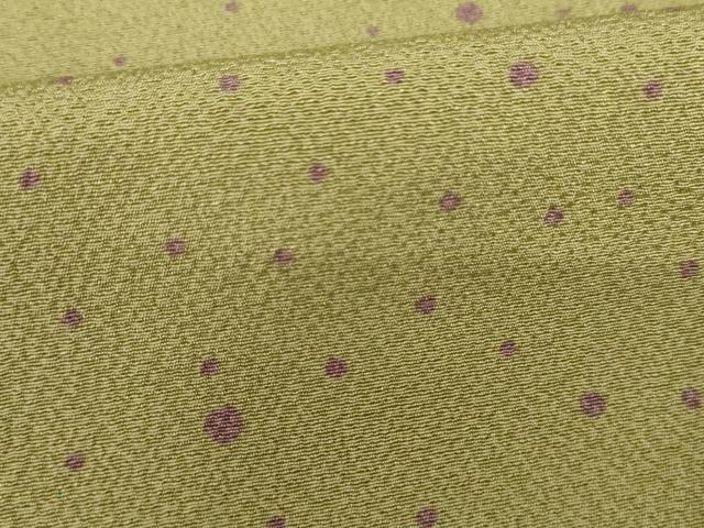 平和屋着物●世界的人形師　辻村寿三郎　ジュサブロー　小紋　大小あられ　正絹　逸品　AABE5315cs 平和屋着物○世界的人形師 辻村寿三郎 ジュサブロー 小紋 大小あられ 正絹