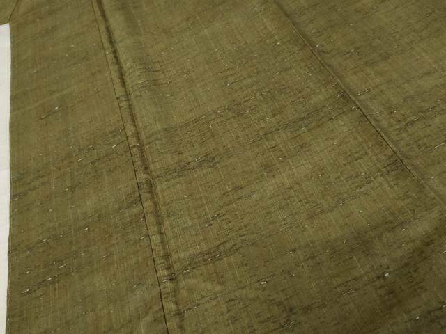 平和屋着物●上質な紬　霞文　正絹　逸品　未使用　AABE5329cs