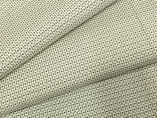 平和屋着物●本場大島紬　アンサンブル　白大島　100亀甲　総詰め　正絹　逸品　未使用　AABE5390fy 平和屋着物○本場大島紬 アンサンブル 白大島 100亀甲 総詰め 正絹 逸品 未