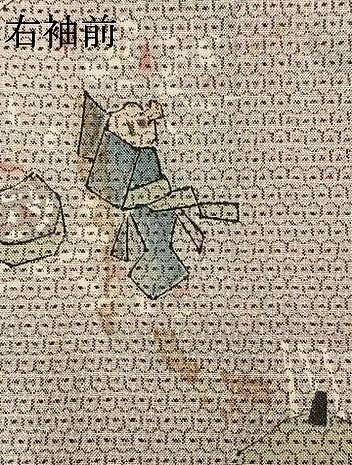 平和屋着物○本場大島紬 手描き 100亀甲 市松人物文 正絹 逸品 AABE5398fy