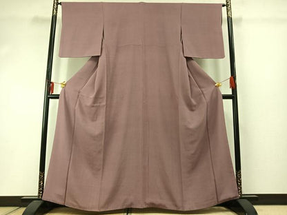 平和屋着物●小紋師　黒岩秀硯　江戸小紋　角通し　正絹　逸品　AABE5401fy