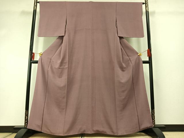 平和屋着物●小紋師　黒岩秀硯　江戸小紋　角通し　正絹　逸品　AABE5401fy