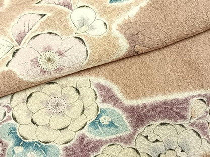 平和屋着物●訪問着　作家物　辻が花　正絹　逸品　AABE5443fy