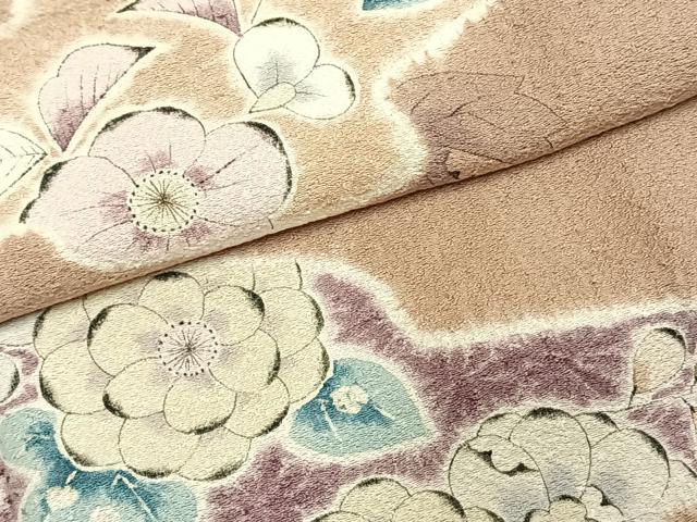 平和屋着物●訪問着　作家物　辻が花　正絹　逸品　AABE5443fy
