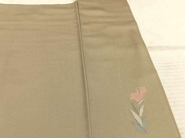 平和屋着物●訪問着 草花文 金彩 正絹 逸品 AABE5467fy