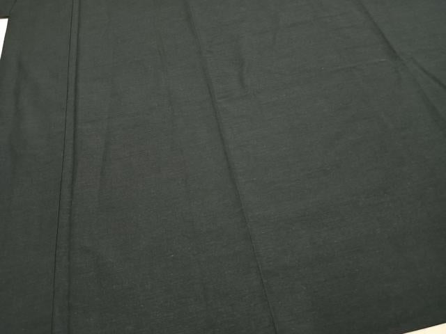 平和屋着物●男性　紬　百入茶色　正絹　逸品　AABE5471fy