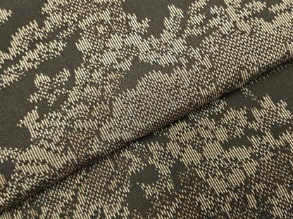 平和屋着物●上質な紬　風景花文　正絹　逸品　未使用　AABE5497fy