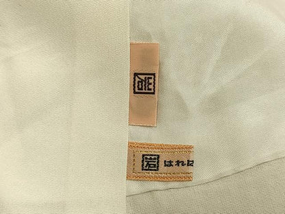 平和屋着物●上質な小紋　網代織　横段文　ますいわ屋扱い　正絹　逸品　AABE5588fy