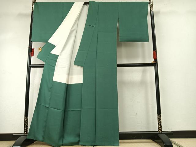 平和屋着物●上質な色無地　若竹色　正絹　逸品　AABE5590fy 平和屋着物○上質な色無地 若竹色 正絹 逸品 AABE5590fy