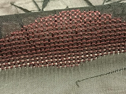 平和屋着物▽羽織 スリーシーズン 春夏秋 塵除け 刺繍 風景文 正絹 逸品 未使用 AABE5614fy