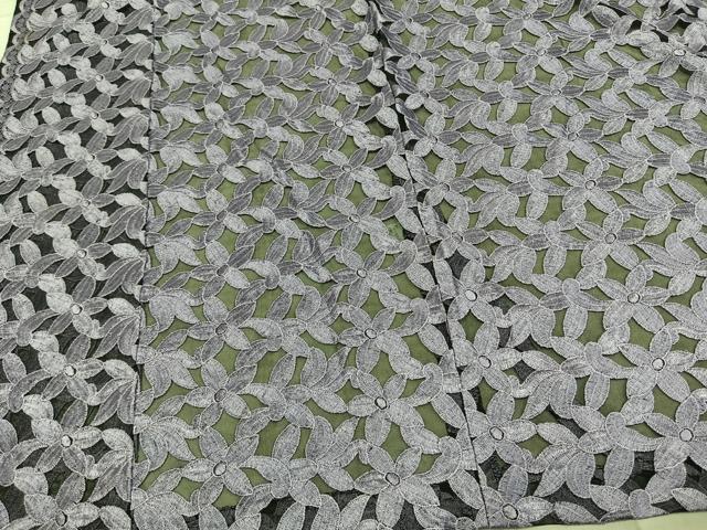 平和屋着物▽道行コート スリーシーズン 春夏秋 塵除け 刺繍 花尽くし 洗える着物 AABE5623fy