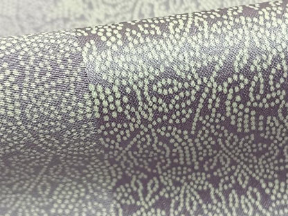 平和屋着物▽江戸小紋 単衣 草花文 正絹 逸品 AABE5648fy