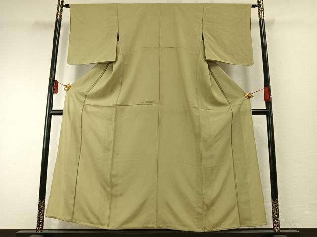 平和屋着物▽江戸小紋　単衣　鮫小紋柄　正絹　逸品　AABE5650fy