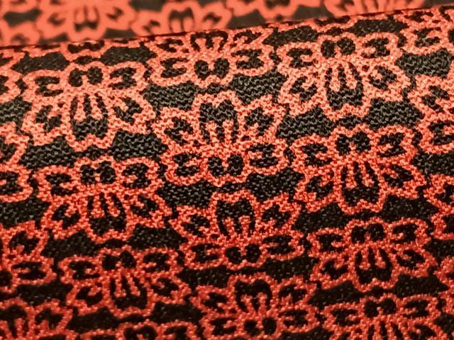 平和屋着物▽上質な小紋 単衣 花尽くし 正絹 逸品 AABE5675fy