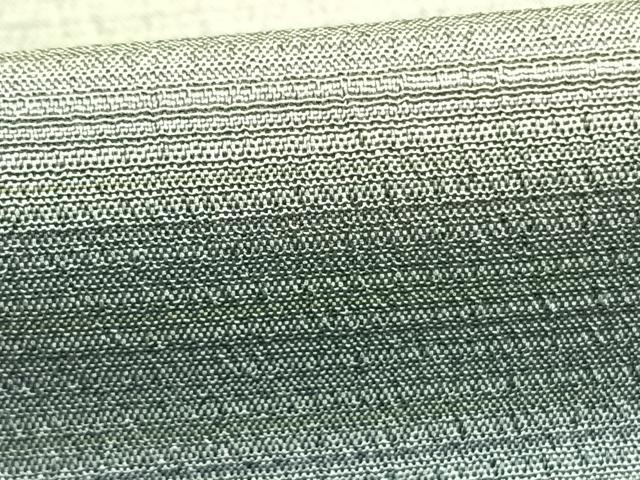 平和屋着物▽本塩沢 やまだ織 訪問着 染色作家 桐村博 単衣 霞文 暈し染め 正絹 逸品 AABE5714fy