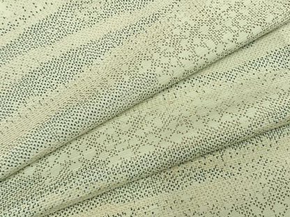 平和屋着物▽上質な紬 単衣 霞文 正絹 逸品 AABE5728fy
